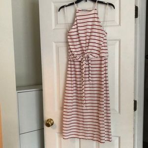 Lightweight fabric midi dress from Zara